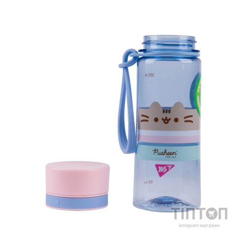 Поїльник-непроливайка Yes Pusheen 400 мл, блакитна (708319)