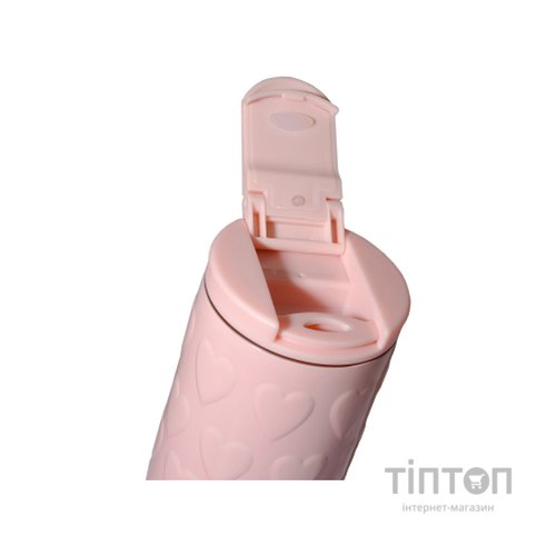 Поїльник-непроливайка Yes термочашка Pink Heart 420мл (707336)