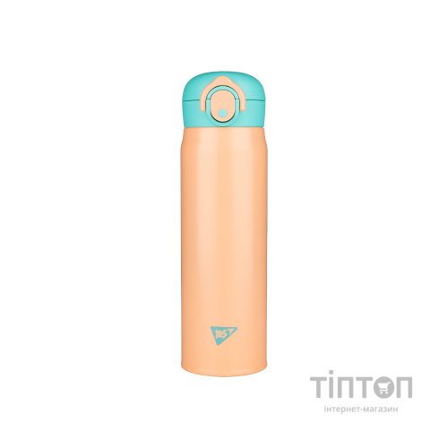 Поїльник-непроливайка Yes Термос Fusion 500 мл, персиковий (708206)