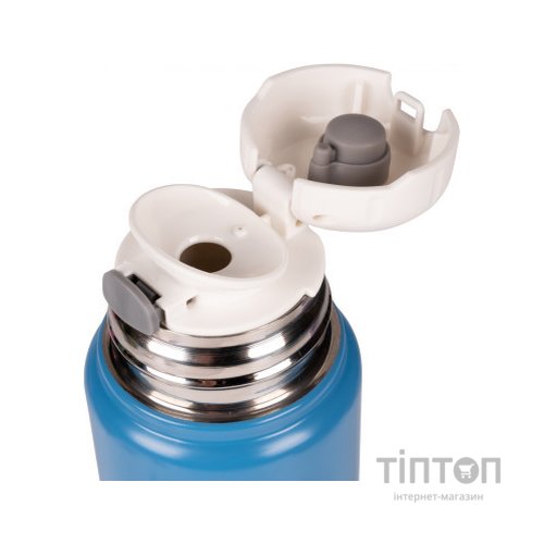 Поїльник-непроливайка Yes Термос Fusion з чашкою, 500 мл, блакитний (708209)