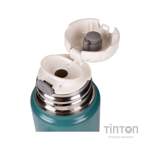 Поїльник-непроливайка Yes Термос Fusion з чашкою, 500 мл, зелений (708210)