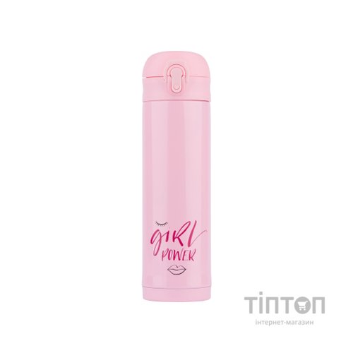 Поїльник-непроливайка Yes термос Girl Power 420 мл (707610)