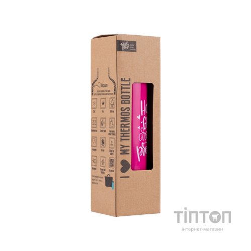 Поїльник-непроливайка Yes термос Happy Girls 420 мл (707573)