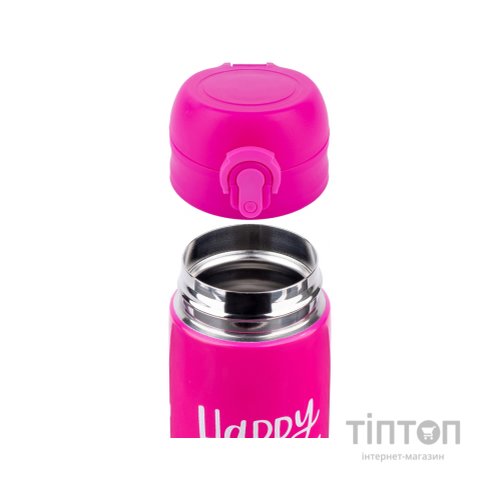 Поїльник-непроливайка Yes термос Happy Girls 420 мл (707573)