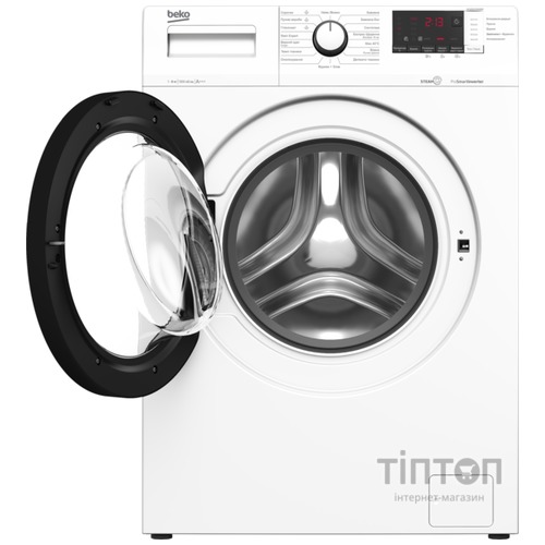 Пральна машина автоматична Beko WUE6612ISXBW