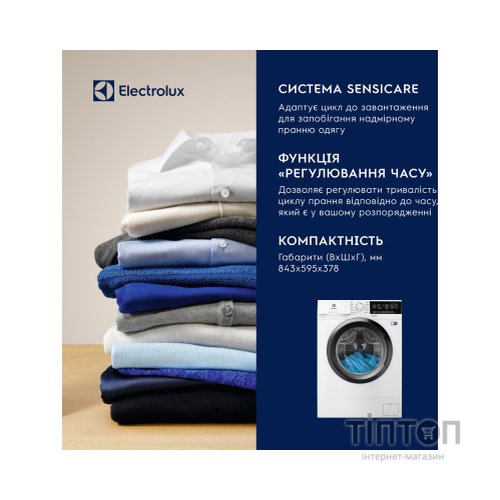 Пральна машина Electrolux EW6S306SU