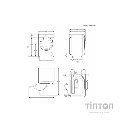 Пральна машина Electrolux EW7W4602U