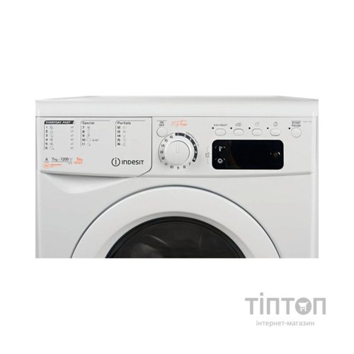 Пральна машина Indesit EWDE 71280 W EU (EWDE71280WEU)