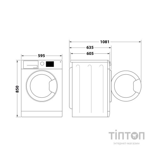 Пральна машина Whirlpool FFB11469BCVUA