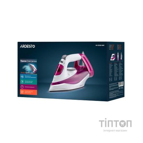 Праска Ardesto IR-C2230-BUR / 2200Вт /300мл/пар/самоочищення /антикапля /ке (IR-C2230-BUR)
