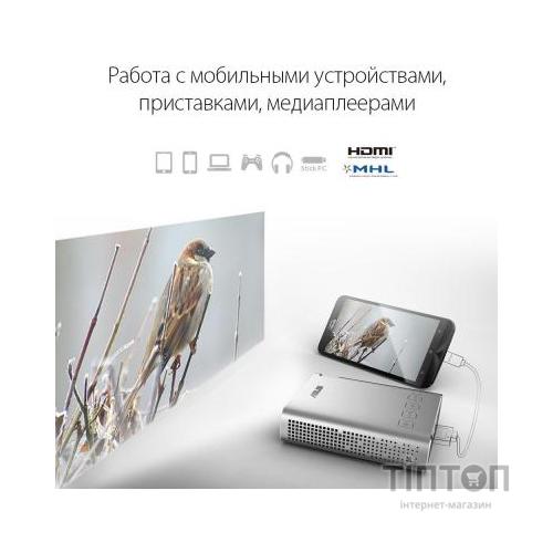 Проектор Asus ZenBeam E1 (90LJ0080-B00520) сірий