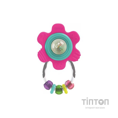 Прорізувач Djeco брязкальце "Квітка" (216314_I)