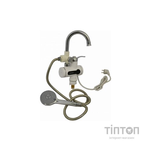 Проточний водонагрівач Grunhelm EWH-1X-3FSH-LED