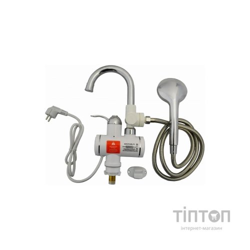 Проточний водонагрівач Grunhelm EWH-1X-3FSH-LED