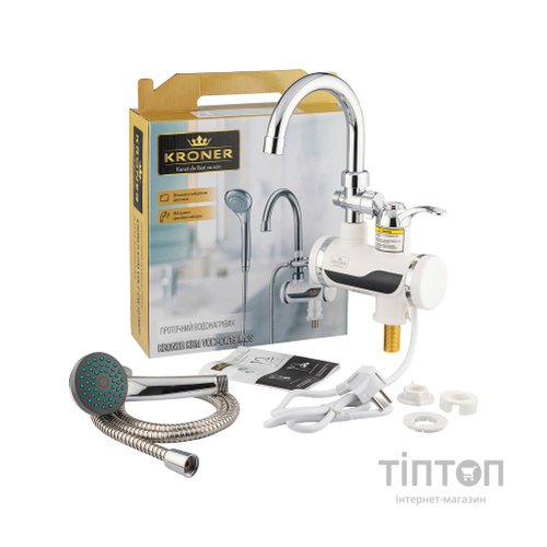 Проточний водонагрівач Kroner Volt-CW191MDS (CV023248)