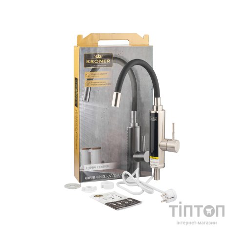 Проточний водонагрівач Kroner Volt-ESG087RSS (CV023251)