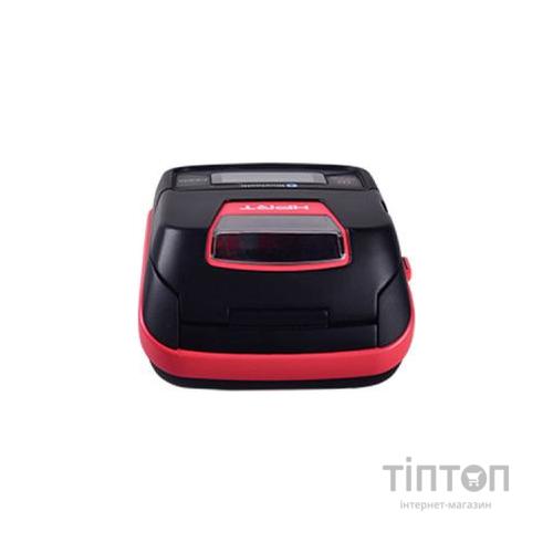 Принтер чеків HPRT HM-E200 мобільний, Bluetooth, USB, червоний+чорний (14657)
