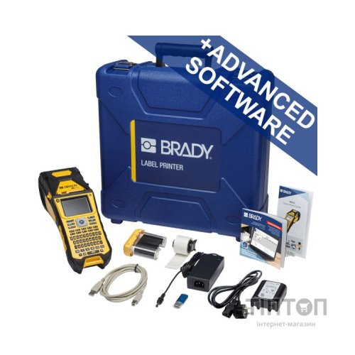 Принтер етикеток Brady M610 – CYRILLIC з Bluetooth і ПЗ Brady Workstation PWID Suite (317802)