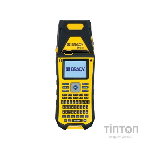 Принтер етикеток Brady M610 – CYRILLIC з Bluetooth і ПЗ Brady Workstation PWID Suite (317802)