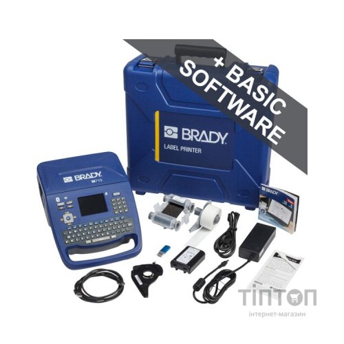 Принтер етикеток Brady M710 CYRILLIC, Wifi, Bluetooth, базове ПЗ (317817)
