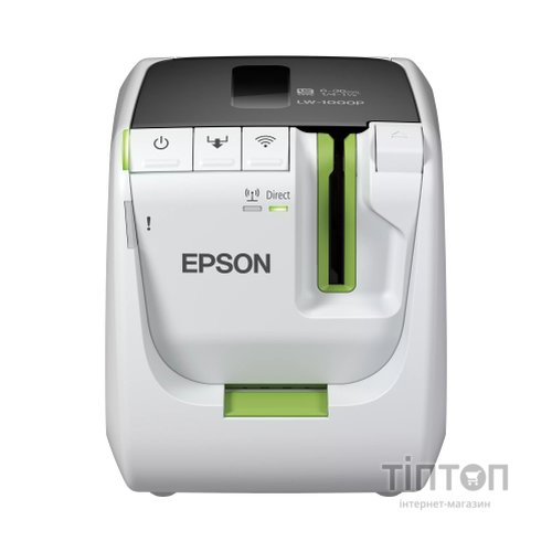 Принтер етикеток Epson LabelWorks LW-1000P USB, Wi-Fi (C51CD06200)