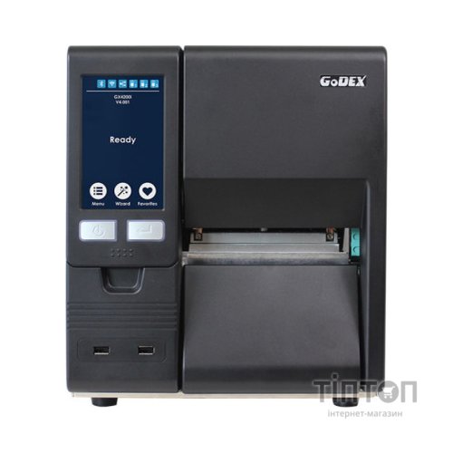 Принтер етикеток Godex GX4600I 600dpi, USB, Ethernet, Wi-Fi, USB-Host, Serial (24119)