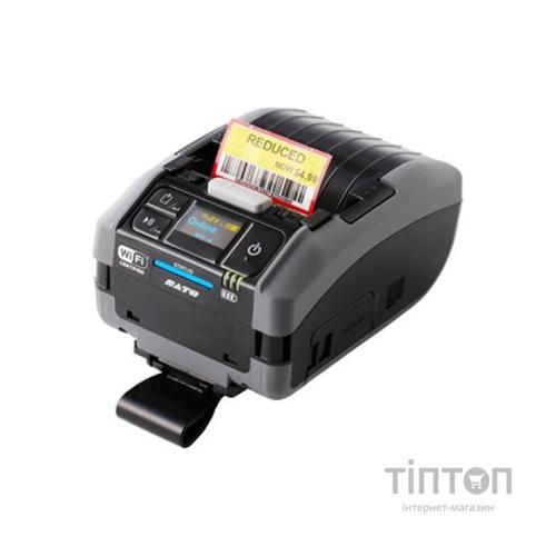 Принтер етикеток Sato PW208NX портативний, USB, Bluetooth, WLAN, Dispenser (WWPW2308G)