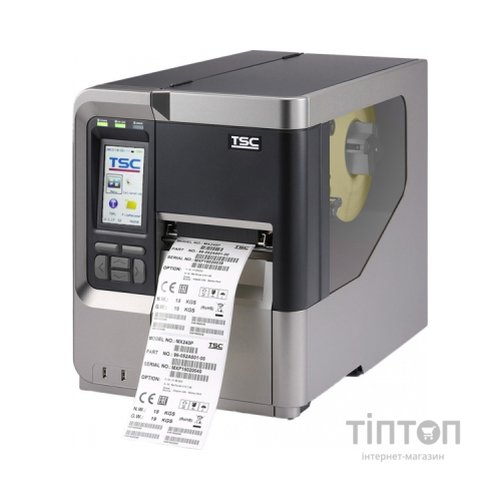 Принтер етикеток TSC MХ641P 600Dpi, USB, RS232, Ethernet, WiFI, Bluetooth (MX641P-A001-0002)