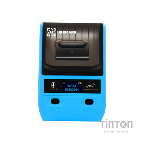 Принтер етикеток UKRMARK AT 10EW USB, Bluetooth, NFC, blue (900319)