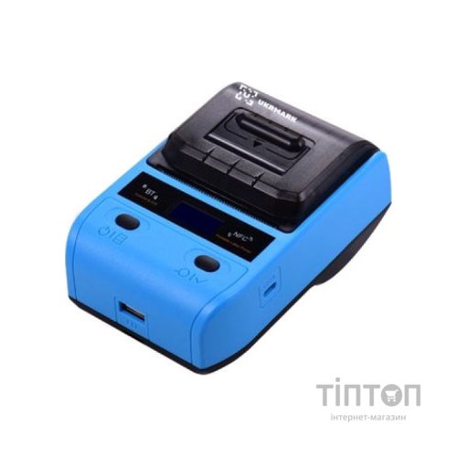 Принтер етикеток UKRMARK AT 10EW USB, Bluetooth, NFC, blue (900319)