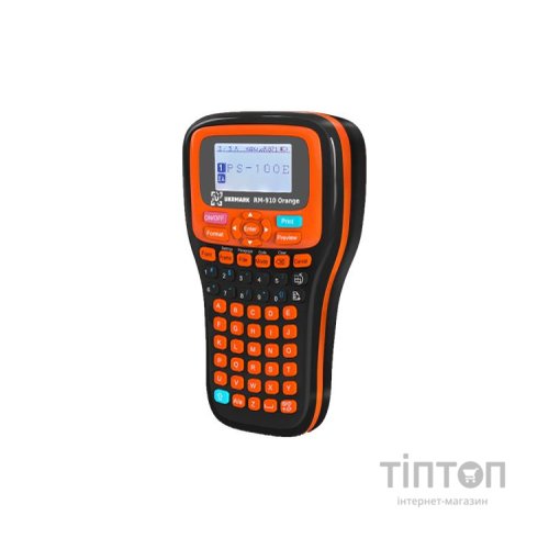Принтер етикеток UKRMARK RM-910 Orange, сумісний з картриджами Brother TZe (900416)