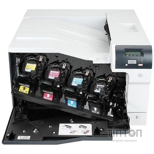Принтер лазерний HP Color LaserJet СP5225dn (CE712A) білий з сірим