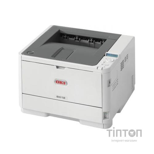 Принтер лазерний OKI B412DN білий