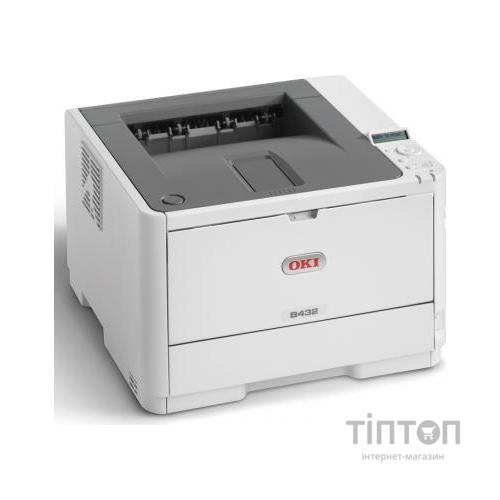 Принтер лазерний OKI B412DN білий