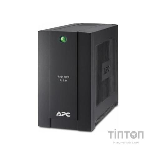 Пристрій безперебійного живлення APC Back-UPS 650VA, Schuko (BC650-RSX761)