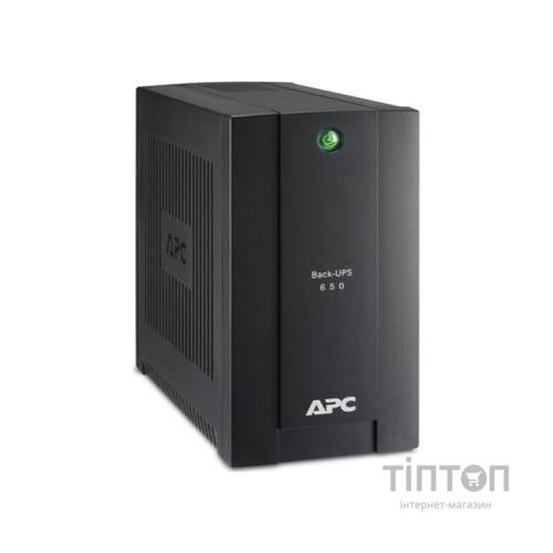 Пристрій безперебійного живлення APC Back-UPS 650VA, Schuko (BC650-RSX761)