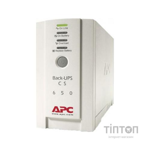 Пристрій безперебійного живлення APC Back-UPS CS 650VA