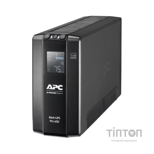 Пристрій безперебійного живлення APC Back-UPS Pro BR 650VA, LCD (BR650MI)