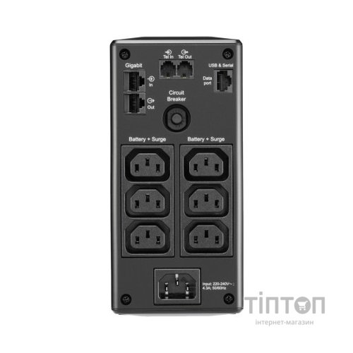 Пристрій безперебійного живлення APC Back-UPS Pro BR 650VA, LCD (BR650MI)