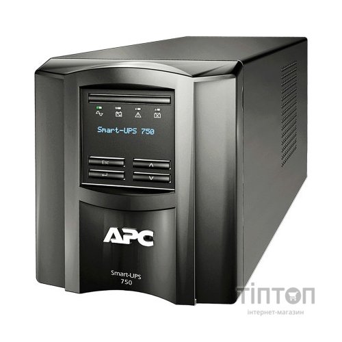 Пристрій безперебійного живлення APC Smart-UPS 750VA LCD SmartConnect (SMT750IC)