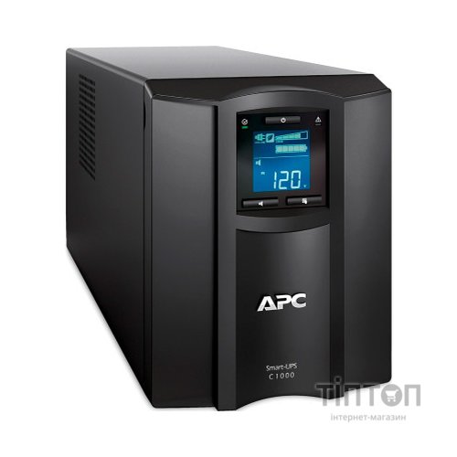 Пристрій безперебійного живлення APC Smart-UPS C 1000VA LCD with SmartConnect (SMC1000IC)