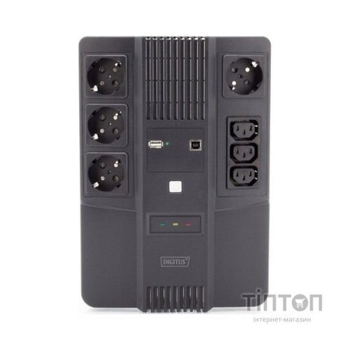 Пристрій безперебійного живлення Digitus 800VA DN-170 (DN-170111)