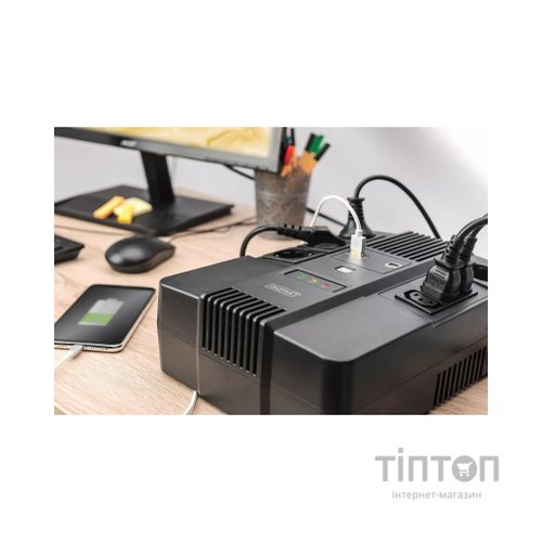 Пристрій безперебійного живлення Digitus 800VA DN-170 (DN-170111)