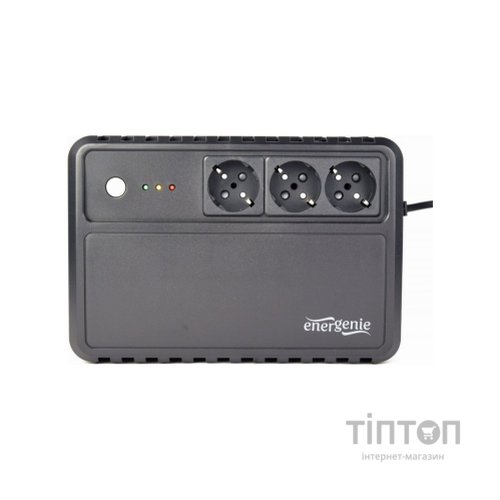 Пристрій безперебійного живлення EnerGenie EG-UPS-3SDT800-01 800VA 480W (EG-UPS-3SDT800-01)