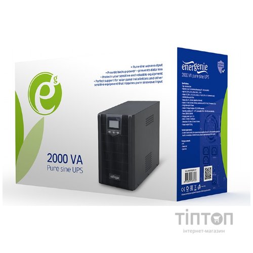 Пристрій безперебійного живлення EnerGenie EG-UPS-PS1000-01, 1000VA (EG-UPS-PS1000-01)