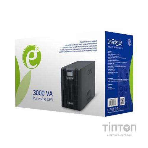 Пристрій безперебійного живлення EnerGenie EG-UPS-PS3000-01, 3000VA (EG-UPS-PS3000-01)