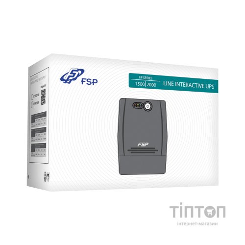 Пристрій безперебійного живлення FSP FP2000, 2000VA (PPF12A0822)