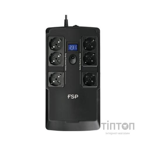 Пристрій безперебійного живлення FSP NanoFit 600VA Schuko (PPF3602303)