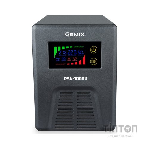 Пристрій безперебійного живлення Gemix PSN-1000U (PSN1000U)