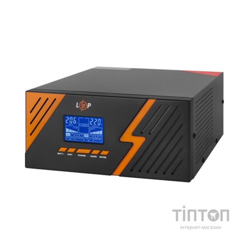 Пристрій безперебійного живлення LogicPower LPM - PSW-1500VA, 1050W, Black (22754)